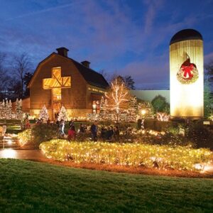 Billy Graham Library at Christmas